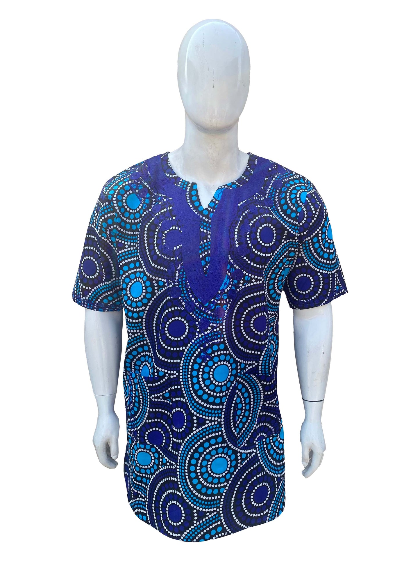 African Embroidered Dashiki Shirt