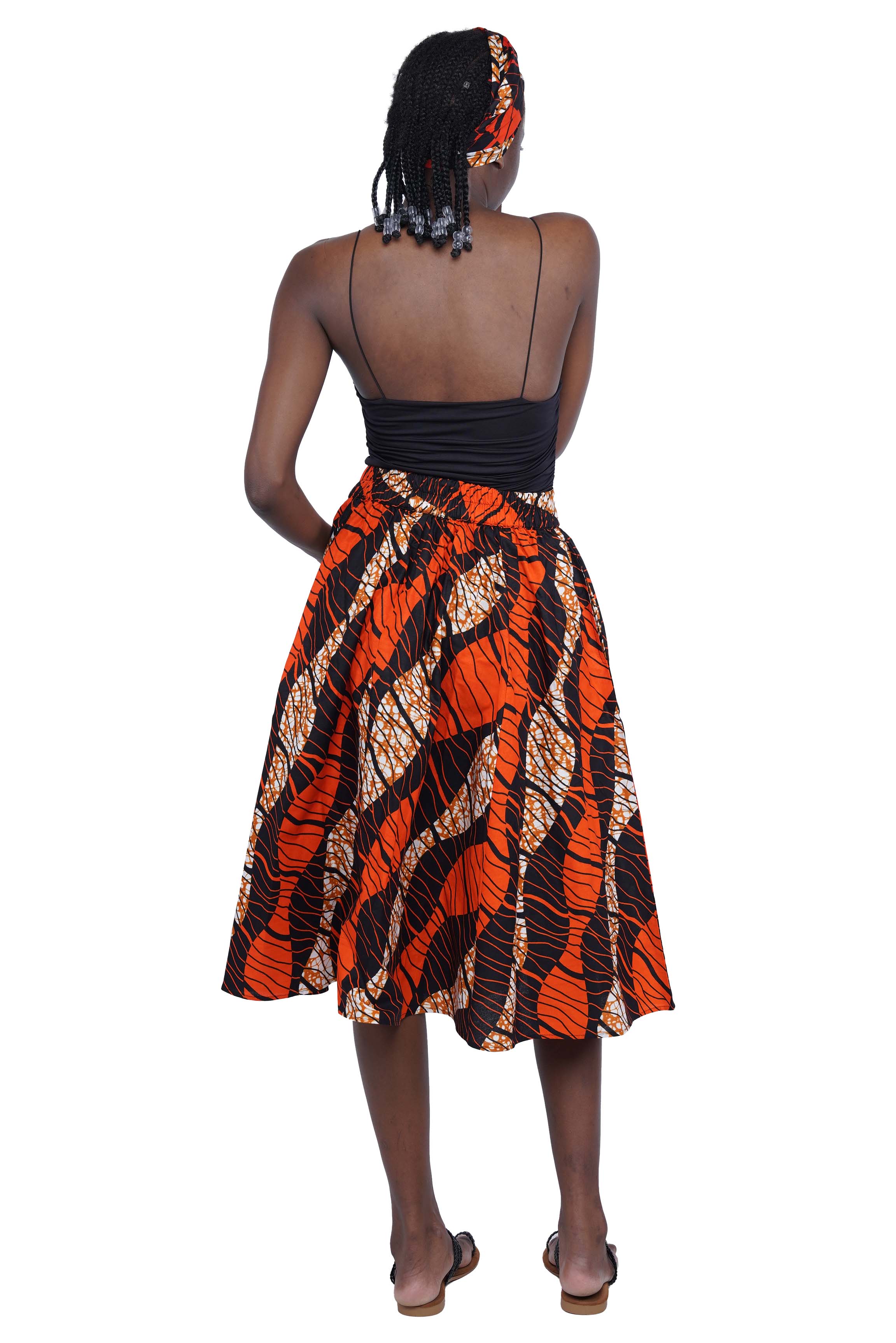 African Midi Skirt