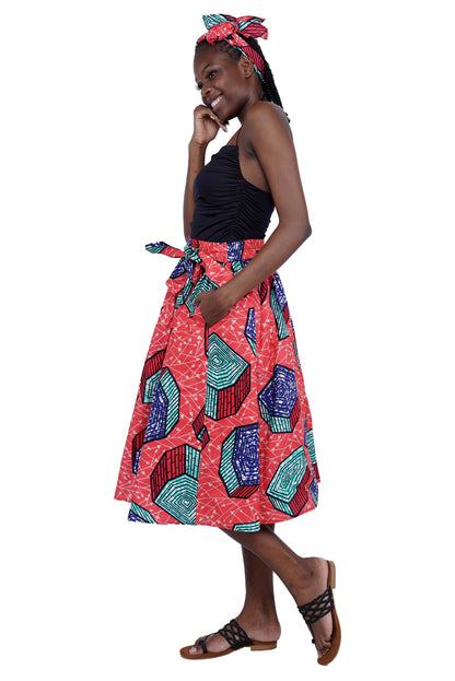 African Midi Skirt