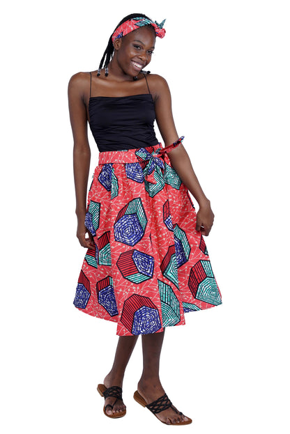 African Midi Skirt