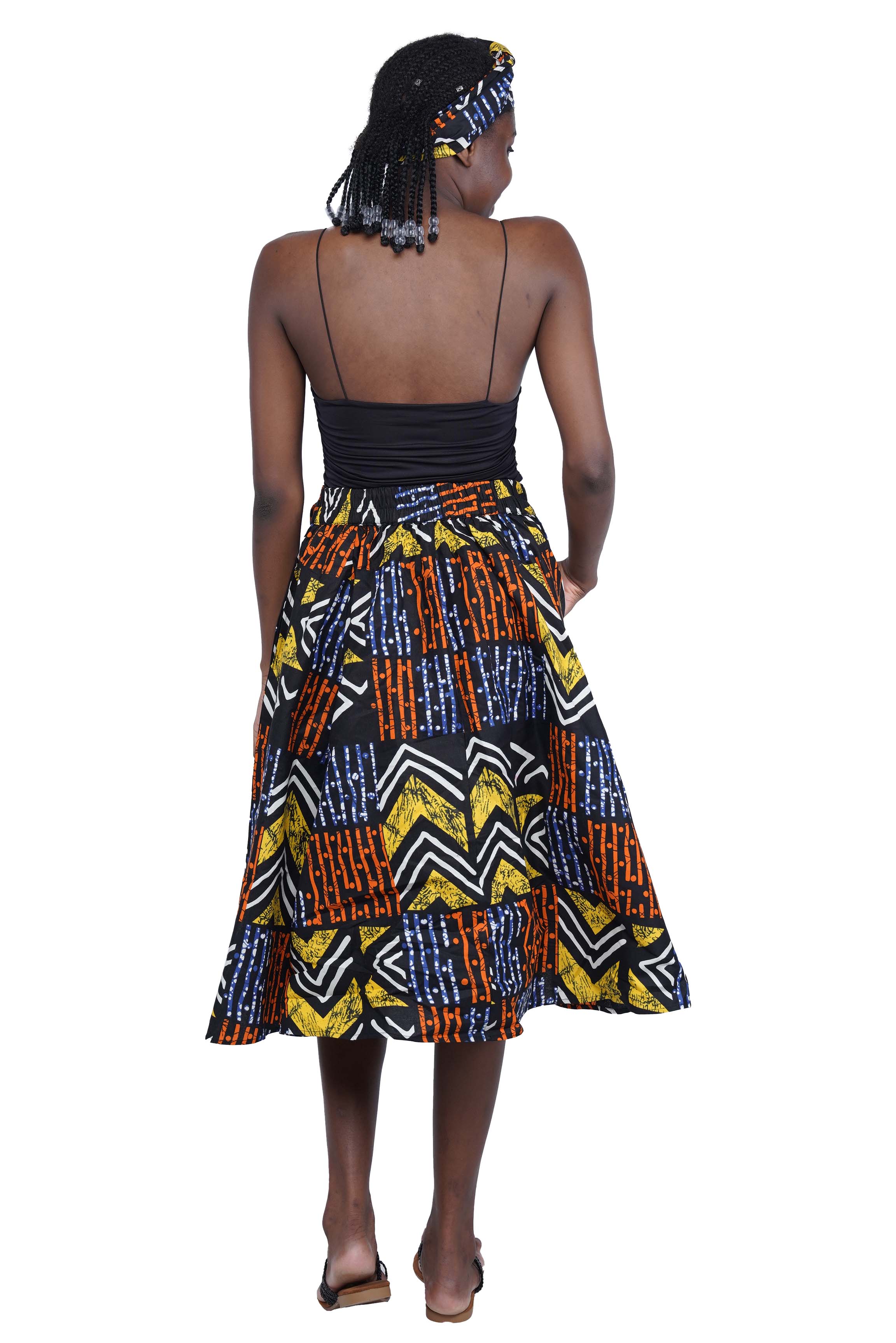 African Midi Skirt