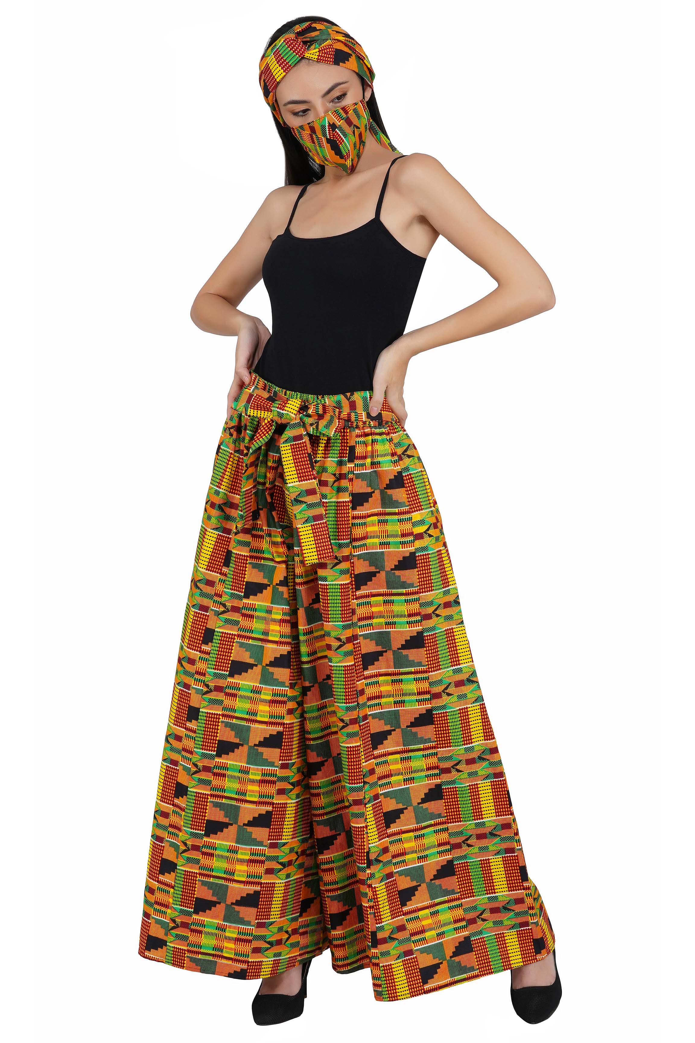 Printed palazzo clearance pants online