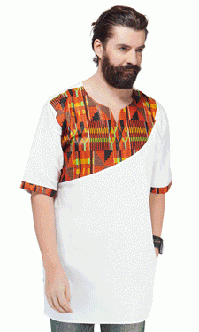 Kente Accent Shirt